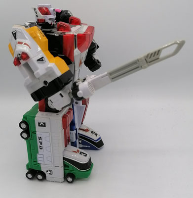 Delta Squad Megazord with Sword