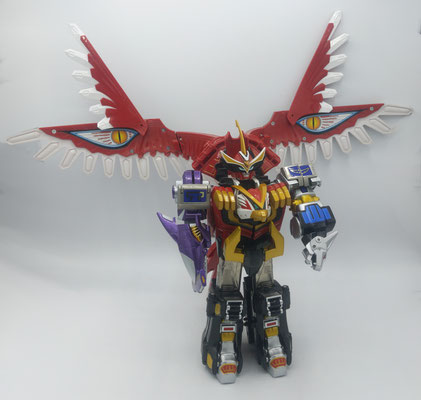 Isis Megazord Predator Mode / New Heavenly Spirit King (GaoIcarus Another Foot & Arm)