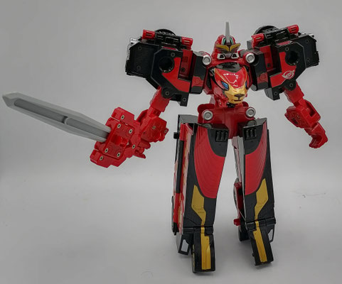 Racer Zord Battle Mode / CB-01 Ace-Go-Buster Ace