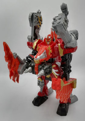 T-Rex Blazing Megazord / Ryusoul Gattai KishiRyuOh DimeVolcano