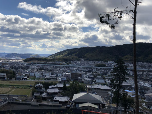 走田神社から