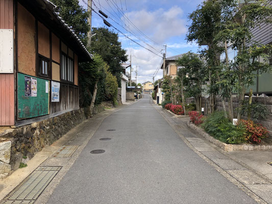 粟生旧丹波街道