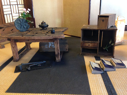 神足ふれあい町家、古いものを大切に。
