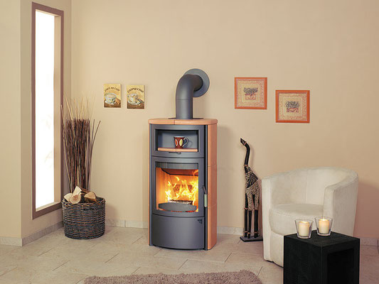Hark 44 GT ecoplus Ofenkacheln deco cotto, titan
