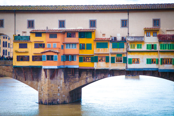 Anke Houdelet:  Ponte Vecchio/ Florenz