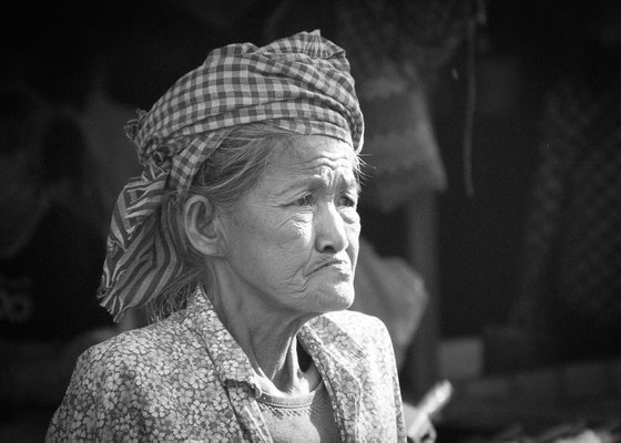 Anke Houdelet: Marktfrau / Laos