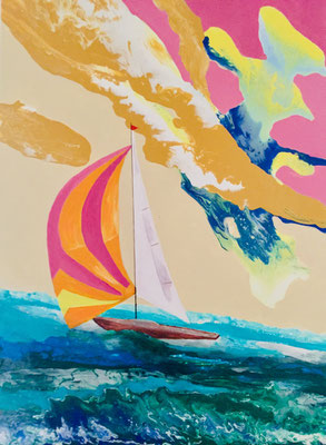 Acryl, 70 x 100 cm, 2021