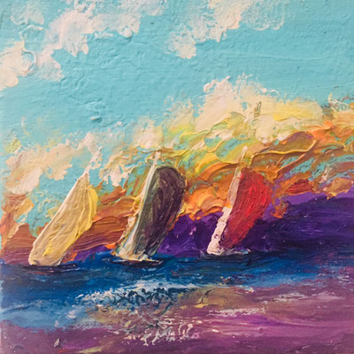 Acryl, 20 x 20 cm, 2021