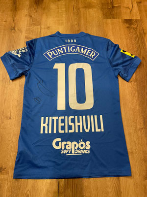 Signiertes Trikot Otar Kiteishvili, Fußballer SK Sturm Graz