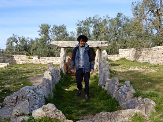 Il Dolmen della Chianca è un imponente monumento funerario megalitico preistorico, risalente all'Età del bronzo. La costruzione fu scoperta dagli archeologi Francesco Samarelli e Angelo Mosso il 6 agosto del 1909. 