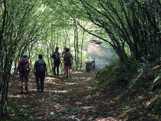 L'inizio della mulattiera