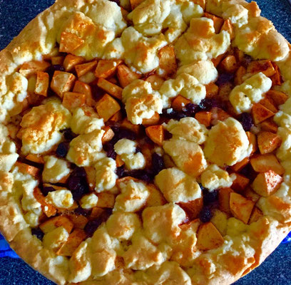 Appletaart met noten