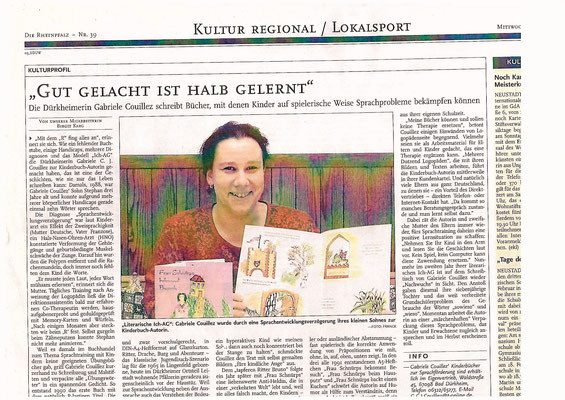 Die Rheinpfalz, 05.02.2004, Artikel von Birgit Karg
