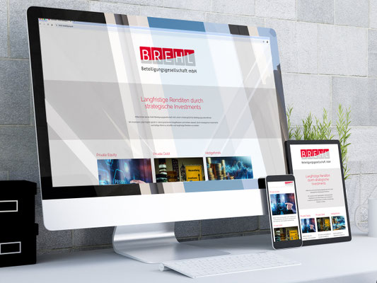 INCOM Kommunikation & Design | Onepager für die Brehl Beteiliung GmbH in Ingelheim