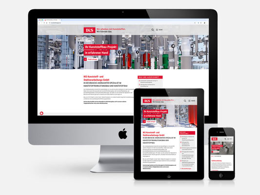 INCOM Kommunikation & Design | Webrelaunch für IKS GmbH in Ingelheim