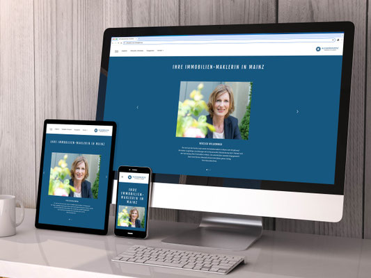 INCOM Kommunikation & Design | Website für Alexandra Rose Immobilien Mainz