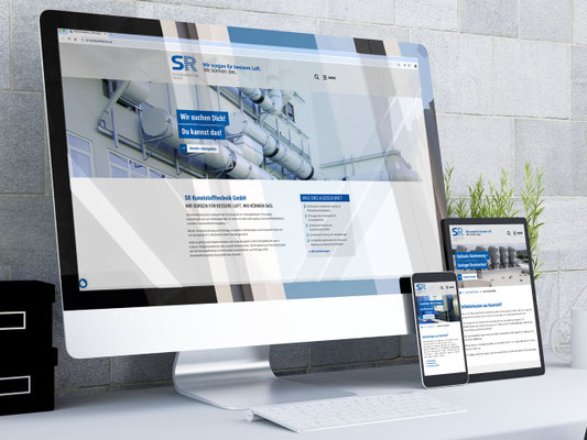 INCOM Kommunikation & Design | Webrelaunch für die S.R. Kunststofftechnik GmbH in Erfurt und Unterwellenborn