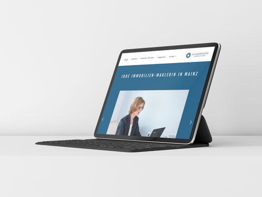INCOM Kommunikation & Design | Website für Alexandra Rose Immobilien Mainz
