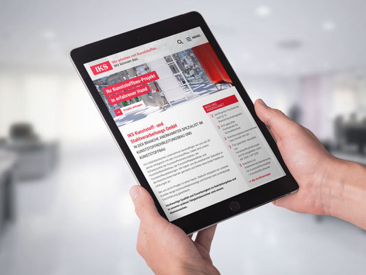 INCOM Kommunikation & Design | Webrelaunch für IKS GmbH in Ingelheim