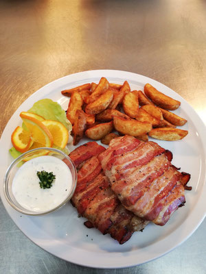 Westernsteak mit Wedges