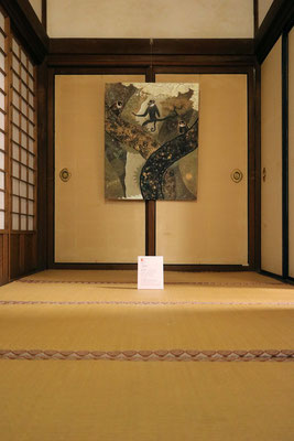 2017年10月16日「泉涌図」・40F（京都）御寺泉涌寺の展示。