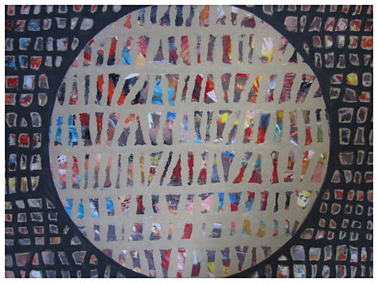 Strukturkreis (90x120cm) Nr. 566