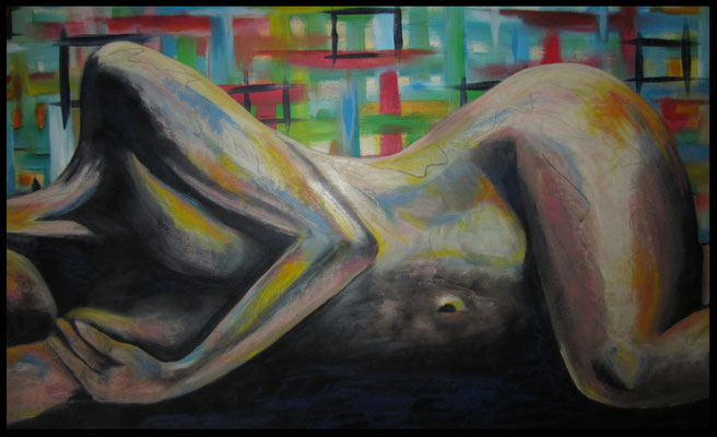 "Die Schlafende" (91x145cm) Nr. 392