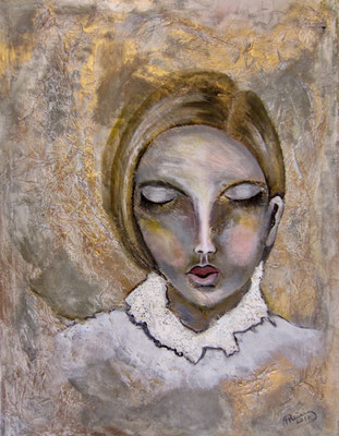 „Spitzenfrau“, 60 x 80cm, Nr. 750