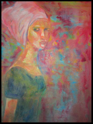 Frau mit Turban (100x70cm) Nr. 373