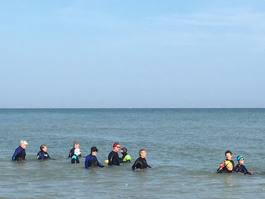 marche aquatique Houlgate - randeaucotefleurie.com