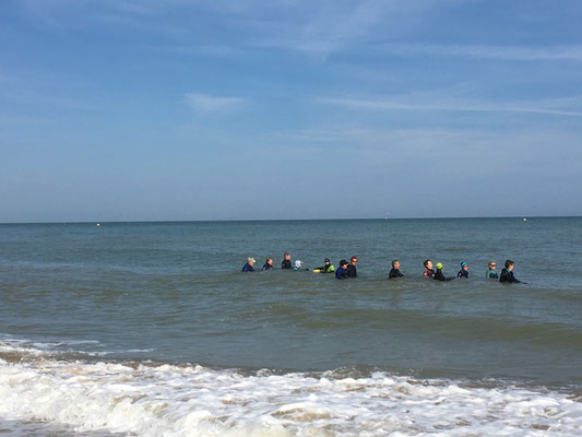 marche aquatique Houlgate - randeaucotefleurie.com