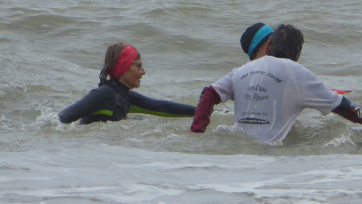 marche aquatique Houlgate - randeaucotefleurie.com