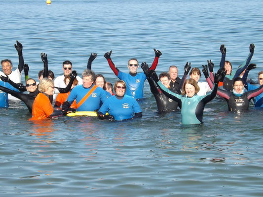 marche aquatique Houlgate - randeaucotefleurie.com