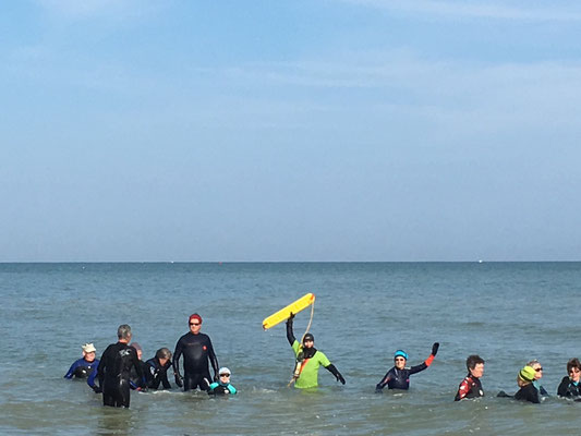 marche aquatique Houlgate - randeaucotefleurie.com