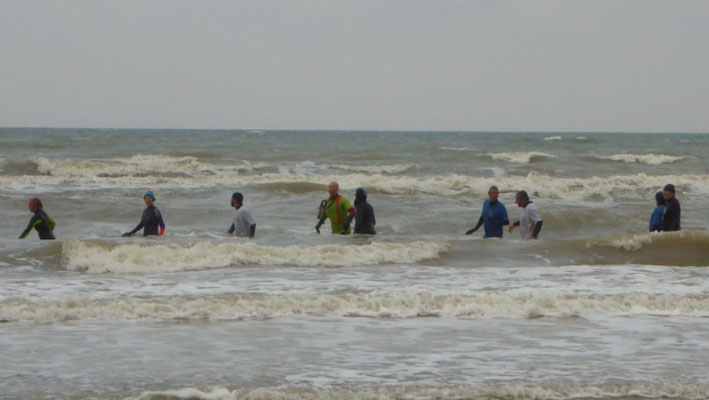 marche aquatique Houlgate - randeaucotefleurie.com