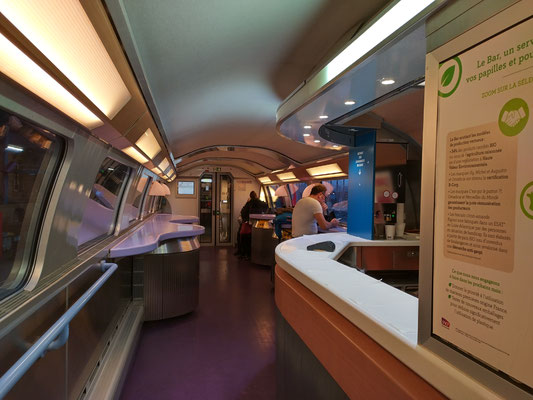 TGV München Paris Bordbistro - Bar