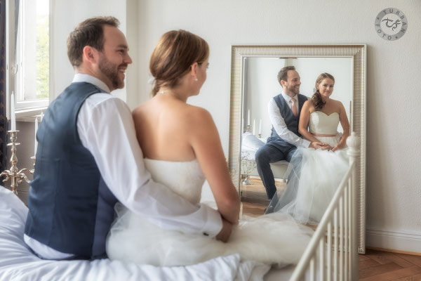  Hochzeit Shooting Brautpaar mit  Fotograf in Berlin