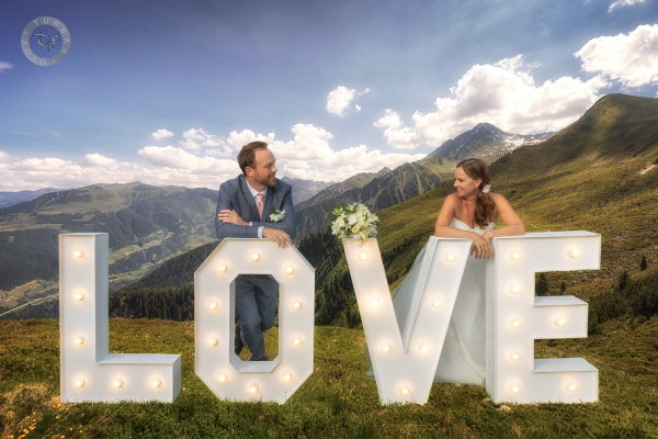 Shooting Hochzeit Fotomontage