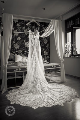 Brautkleid Fotografie Hochzeit Shooting