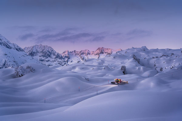 Bild Nr. 2021_2029: Abendstimmung in der Aletsch Arena 