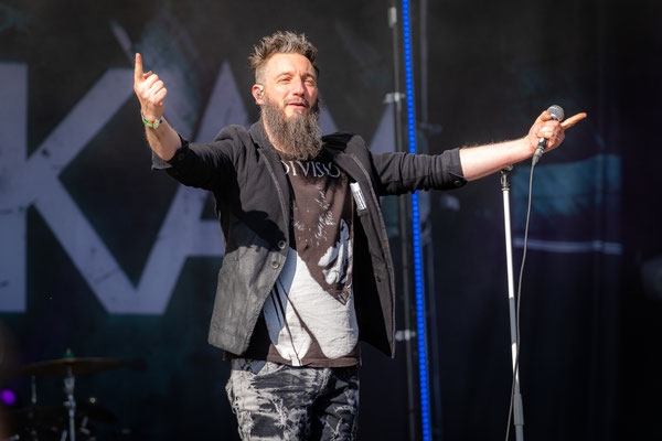 Andreas Dörner from Caliban with Annisokay