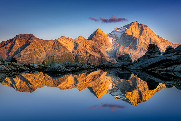 Bild Nr. 2023_5676: Ein Abend am Bergsee