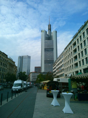 フランクフルトの街の風景