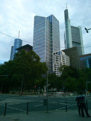 フランクフルトの街の風景