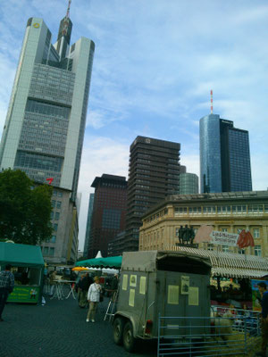 フランクフルトの街の風景