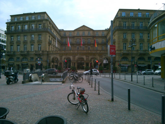 フランクフルトの街の風景