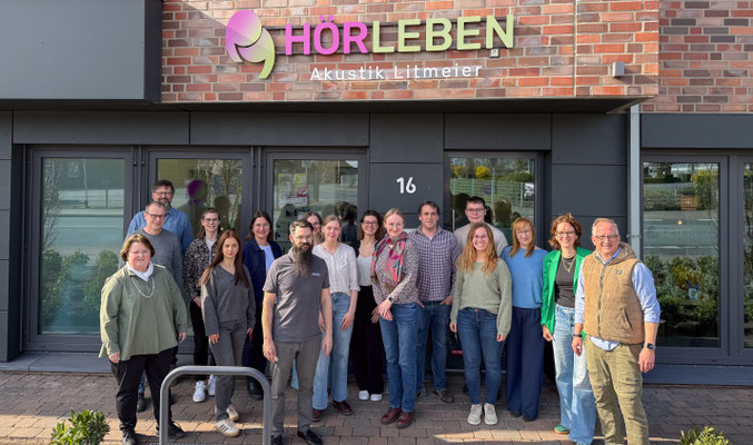 Das Team von Miersch und Kühling Hörgeräte aus Vechta und wir nach gemeinsamer Fortbildung