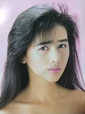 工藤静香　明星ヘアカタログ1988年7月号