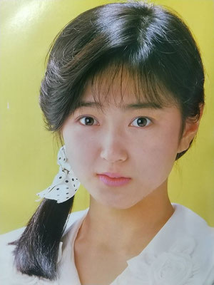 生稲晃子　明星ヘアカタログ1988年7月号