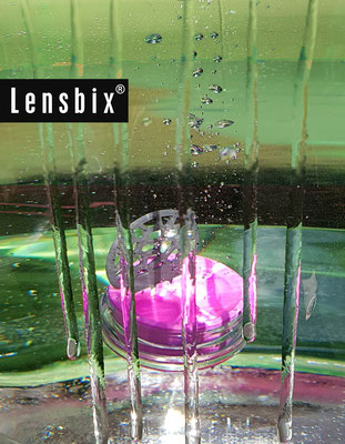 Lensbix moments - erfrischende Aussichten / Kontaktlinsenbehälter / Kontaktlinsenbox / Behälter für  Kontaktlinsenaufbewahrung /